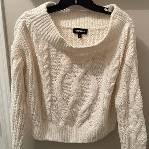 Express Off Shoulder Sweater